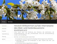 Tablet Screenshot of ogv-kirchheim.de